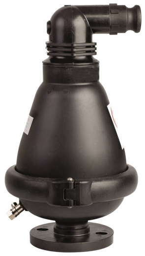 Клапан воздушный комбинированный AVK серия 701/75 PN10 DN100 из полиамида, компактный дизайн