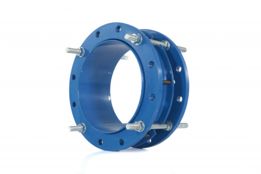 Демонтажная вставка VAG DJ DN500, PN10 (ДУ500, РУ10) стальная фиксируемая, со сквозными анкерными болтами с обеих сторон