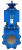 Задвижка шиберная ножевая AVK серия 702/50 PN6 (фланец PN10) DN350 с ISO-фланцем под электропривод