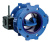 Затвор дисковый AVK с двойным эксцентриком серия 756/106-156 PN16 DN300 с интегрированным седлом, внутреннее эмалевое покрытие, редуктор (IP68)