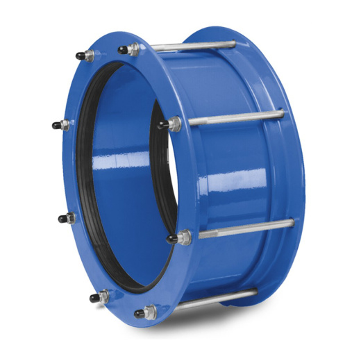 Муфта соединительная AVK DN450, PN16, серия 258/30, нефиксирующего типа, для чугунных труб CD, крепеж из оцинкованной пассивированной стали